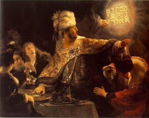 758px-Rembrandt_-_Belshazzar's_Feast_-_WGA19123